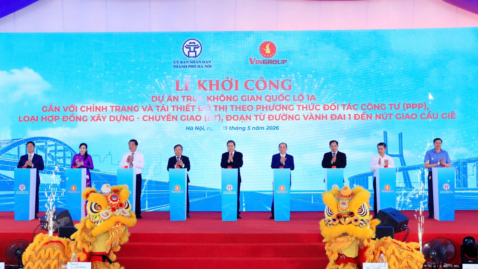 Chi tiết dự án đầu tư Trục không gian Quốc lộ 1A
